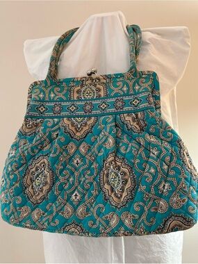 Vera Bradley “Totally Turquoise “ Shoulder Bag